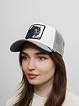 Бейсболка GOORIN BROTHERS арт. 101-0381 (белый / серый)